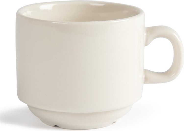  Olympia Tasse &agrave; th&eacute; empilable Ivory 206ml 