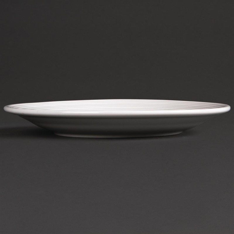 Olympia Assiettes &agrave; bord large Linear 150mm 