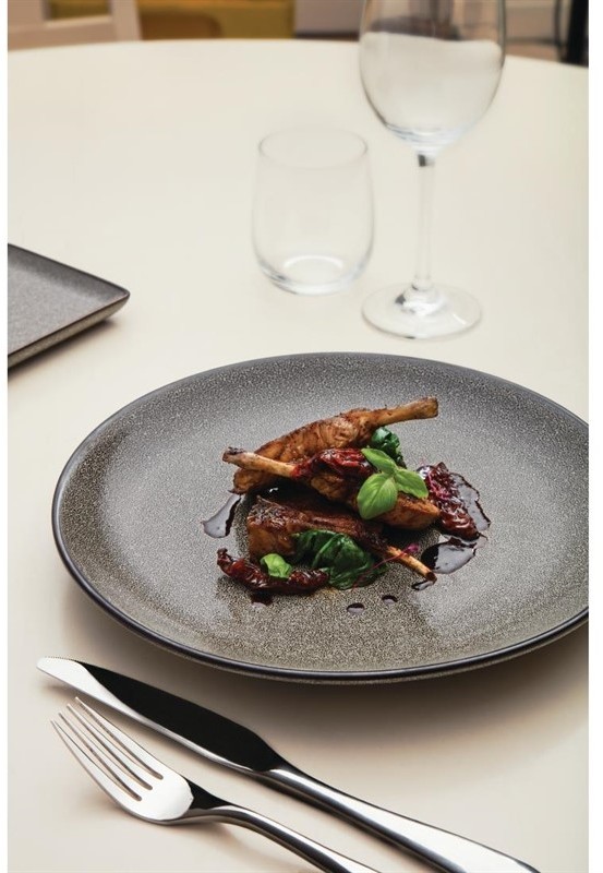  Olympia Assiettes plates rondes Mineral 280mm 