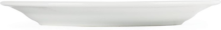  Olympia Assiettes &agrave; bord large blanches 230mm 