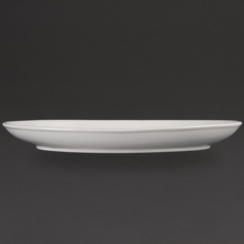  Olympia Assiettes creuses ovales 365 x 235mm 