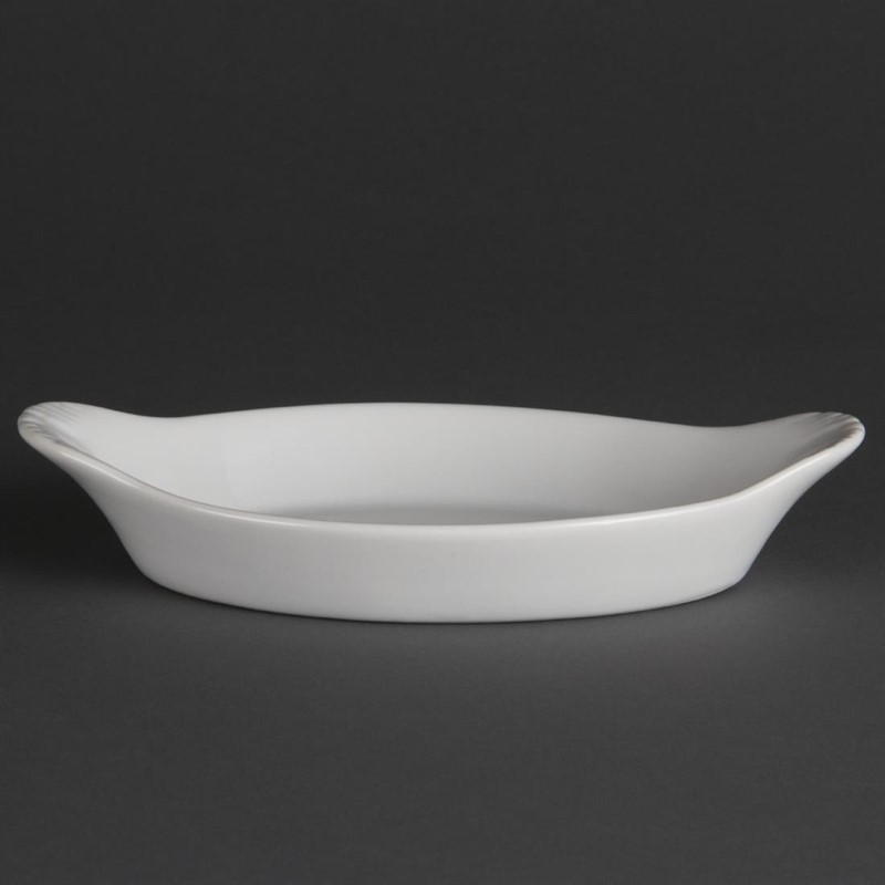  Olympia Plats ovales &agrave; oreilles blancs 204 x 115mm Olympia 