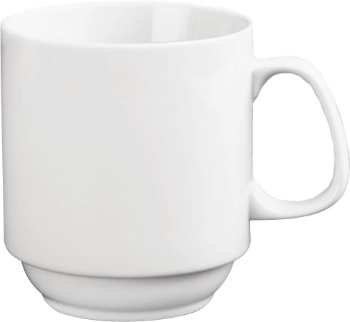  Olympia Tasses empilables blanches 284ml Olympia 