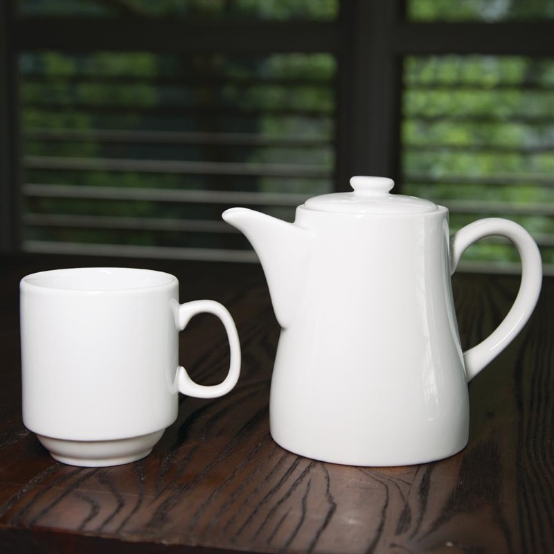  Olympia Tasses empilables blanches 284ml Olympia 
