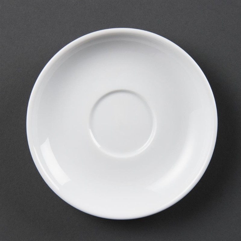  Olympia Soucoupes pour tasses &agrave; espresso blanches Olympia 