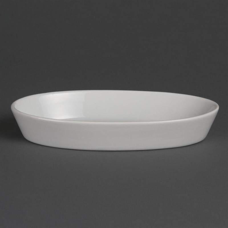  Olympia Plats &agrave; sole ovales blancs 195 x 110mm 