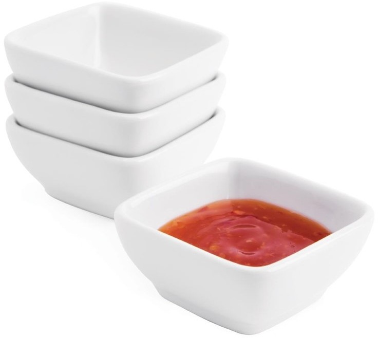  Olympia Mini-plats carr&eacute;s arrondis 60mm Olympia 