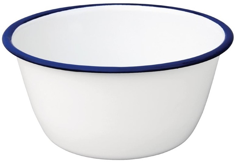  Olympia Saladier en acier &eacute;maill&eacute; 155mm lot de 6 