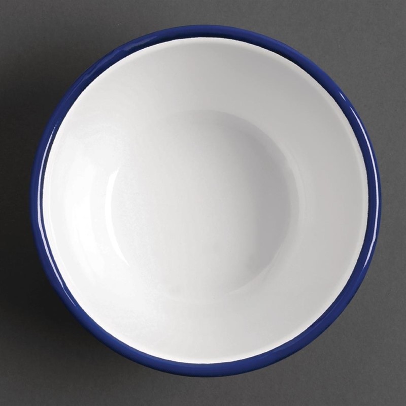  Olympia Saladier en acier &eacute;maill&eacute; 155mm lot de 6 