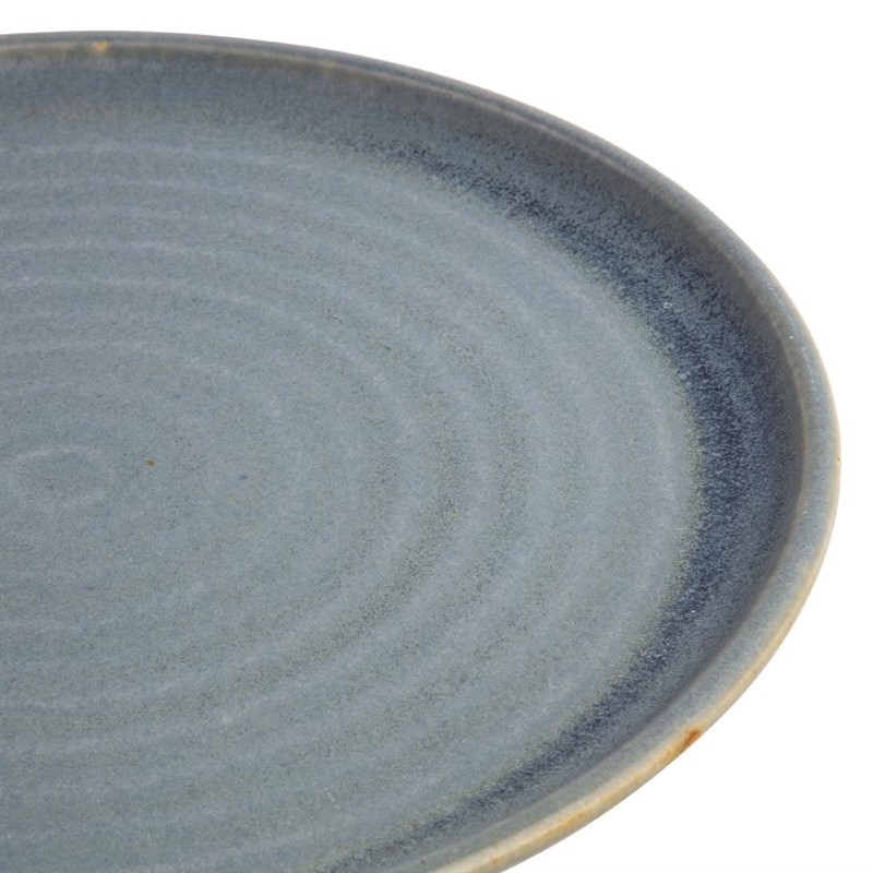  Olympia Assiettes plates granit bleu Canvas 26,5 cm 