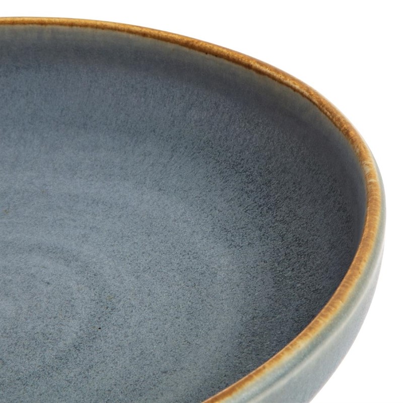  Olympia Assiettes creuses calottes bleu granit Canvas 23 cm 