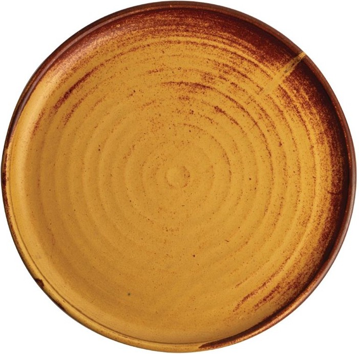 Olympia Assiettes plates terre de sienne Canvas 26,5 cm 