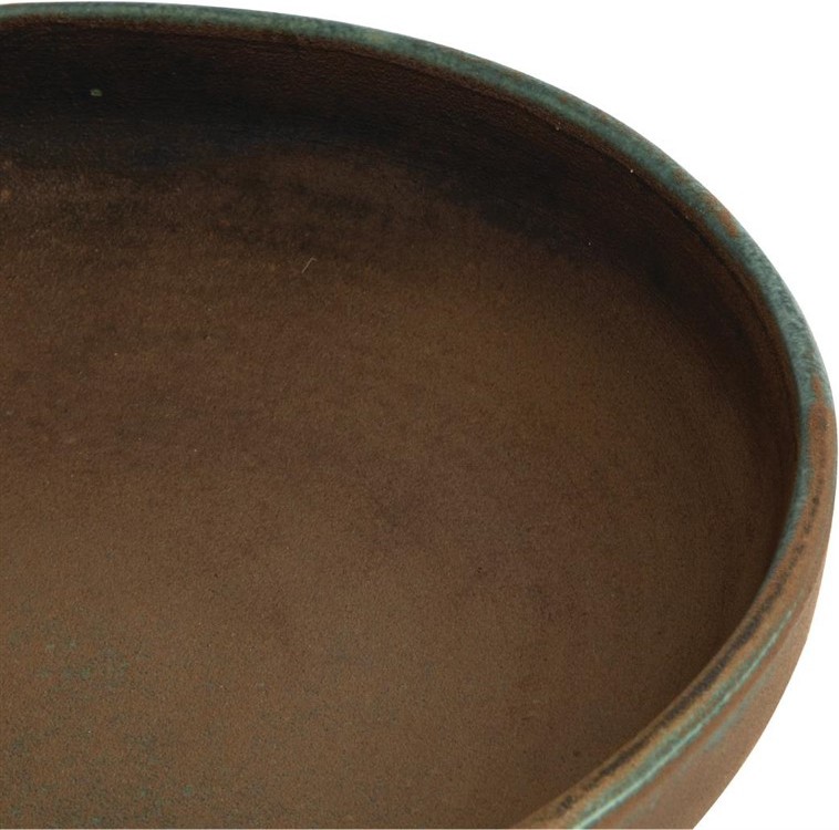  Olympia Assiettes creuses calottes vert bronze Canvas 23 cm 