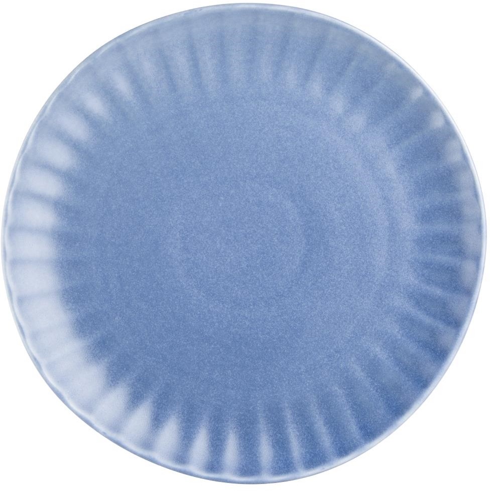  Olympia Assiettes plates Corallite bleues 280 mm (lot de 6) 