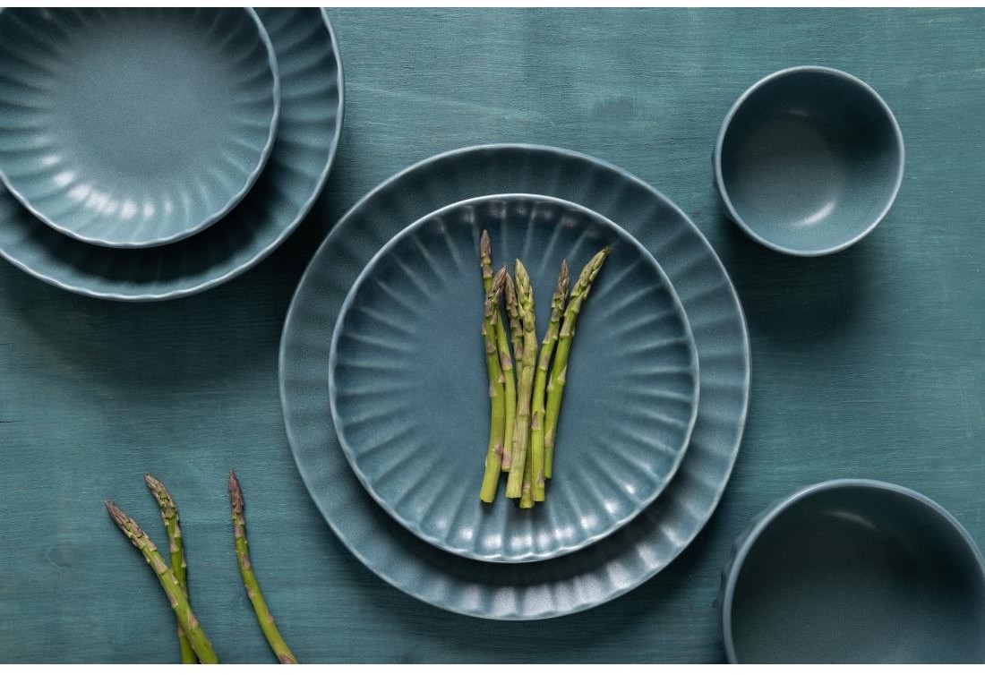  Olympia Assiettes calottes Corallite vertes 160x40mm (lot de 6) 