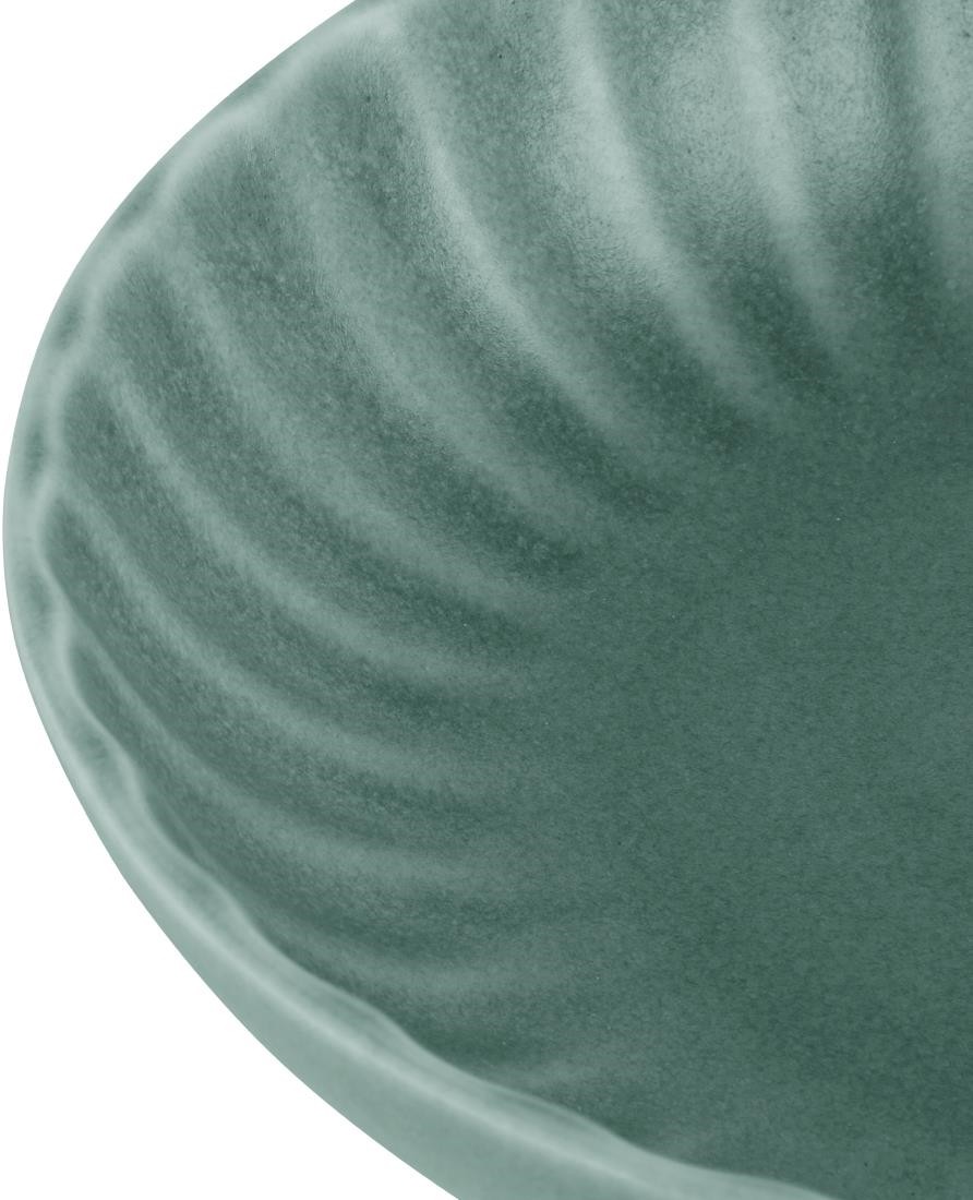  Olympia Assiettes calottes Corallite vertes 160x40mm (lot de 6) 