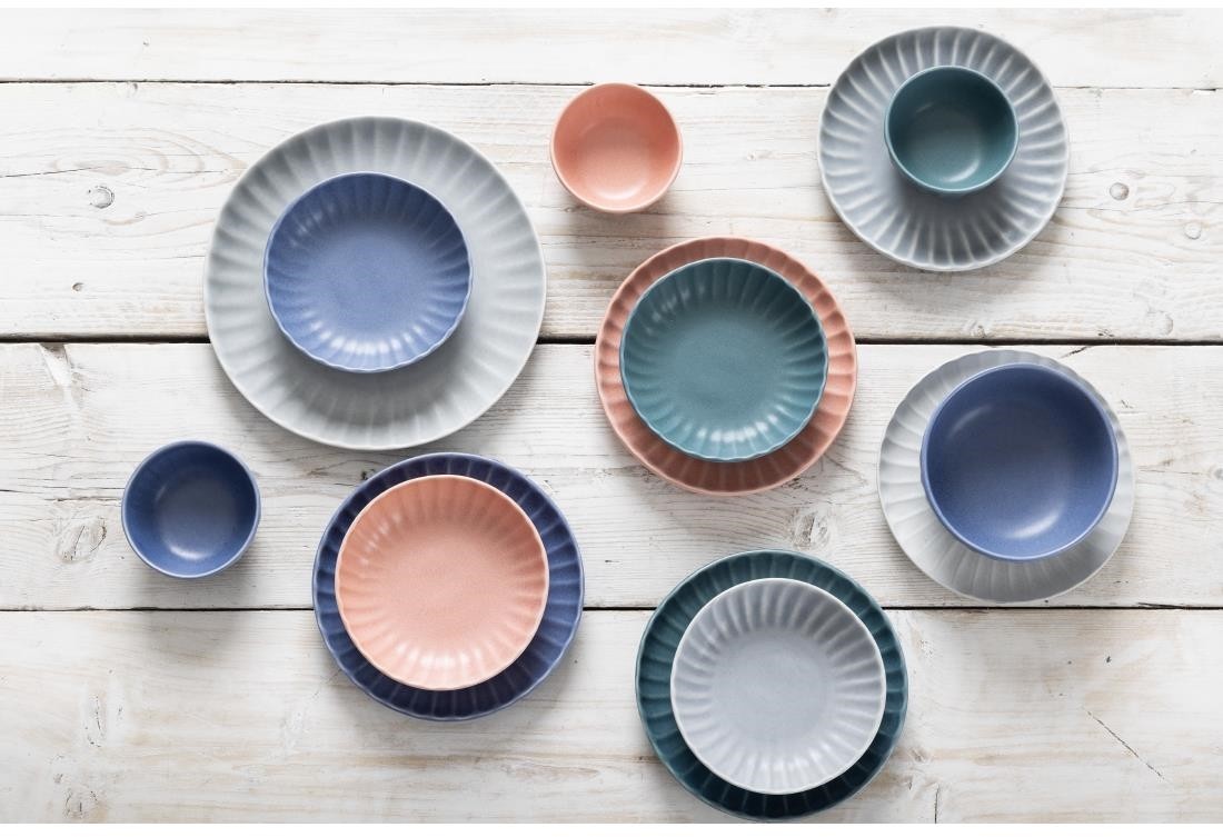  Olympia Bols profonds Corallite p&ecirc;che 105x55mm (lot de 12) 