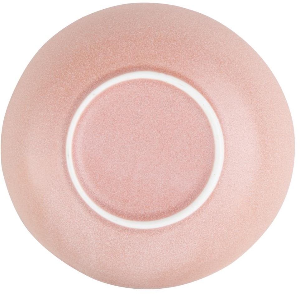  Olympia Assiettes calottes Corallite p&ecirc;che 160x40mm (lot de 6) 