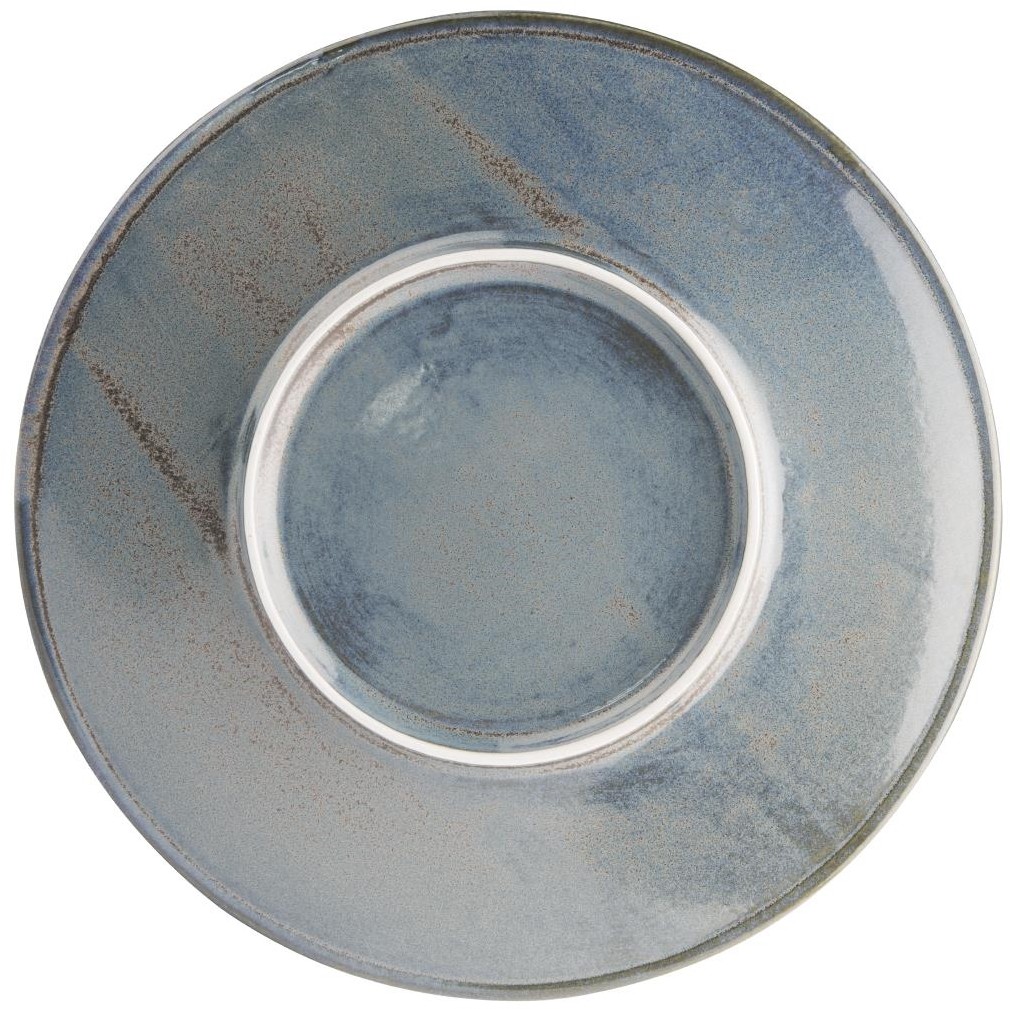  Olympia Assiettes plates Ember Blue 275mm (lot de 4) 