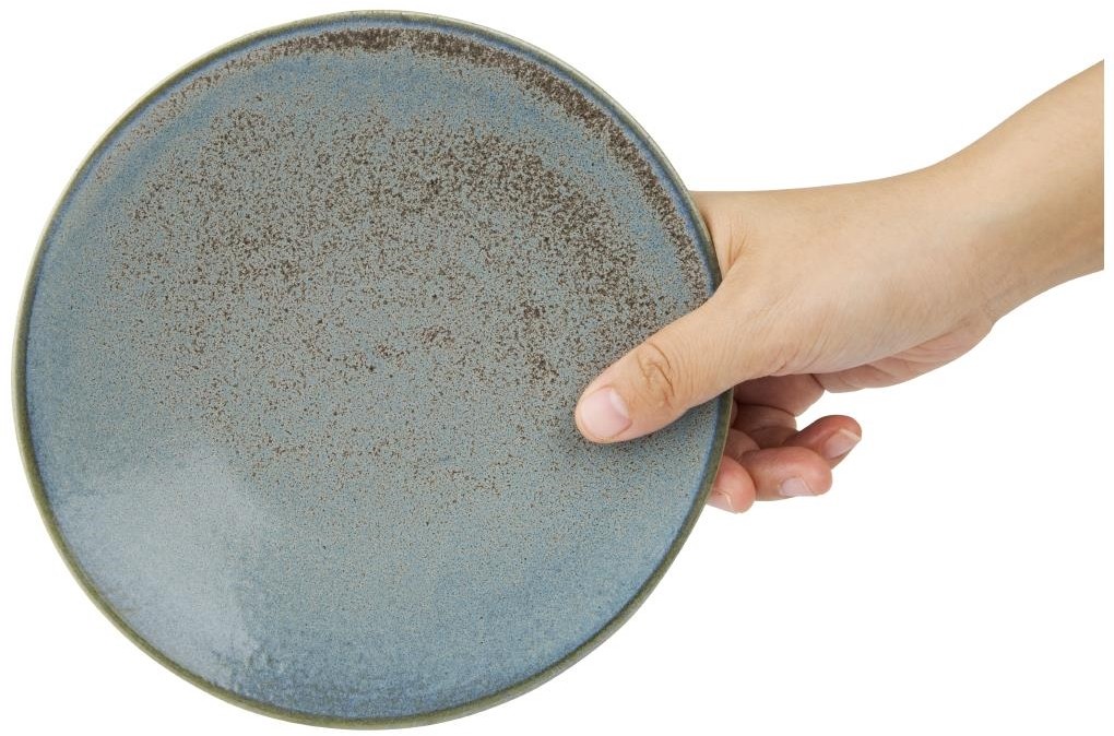  Olympia Assiettes plates Ember Blue 180mm (lot de 6) 
