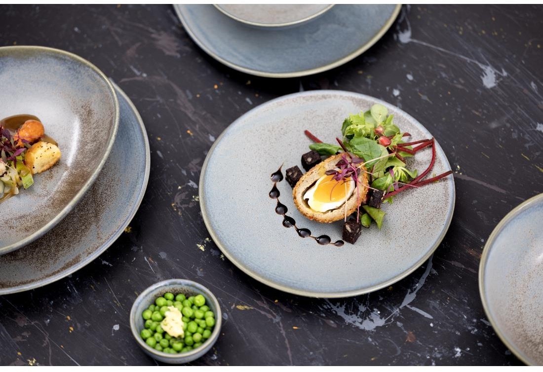  Olympia Assiettes plates Ember Blue 180mm (lot de 6) 