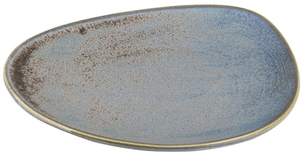  Olympia Assiettes triangulaires Ember Blue 308mm (lot de 4) 