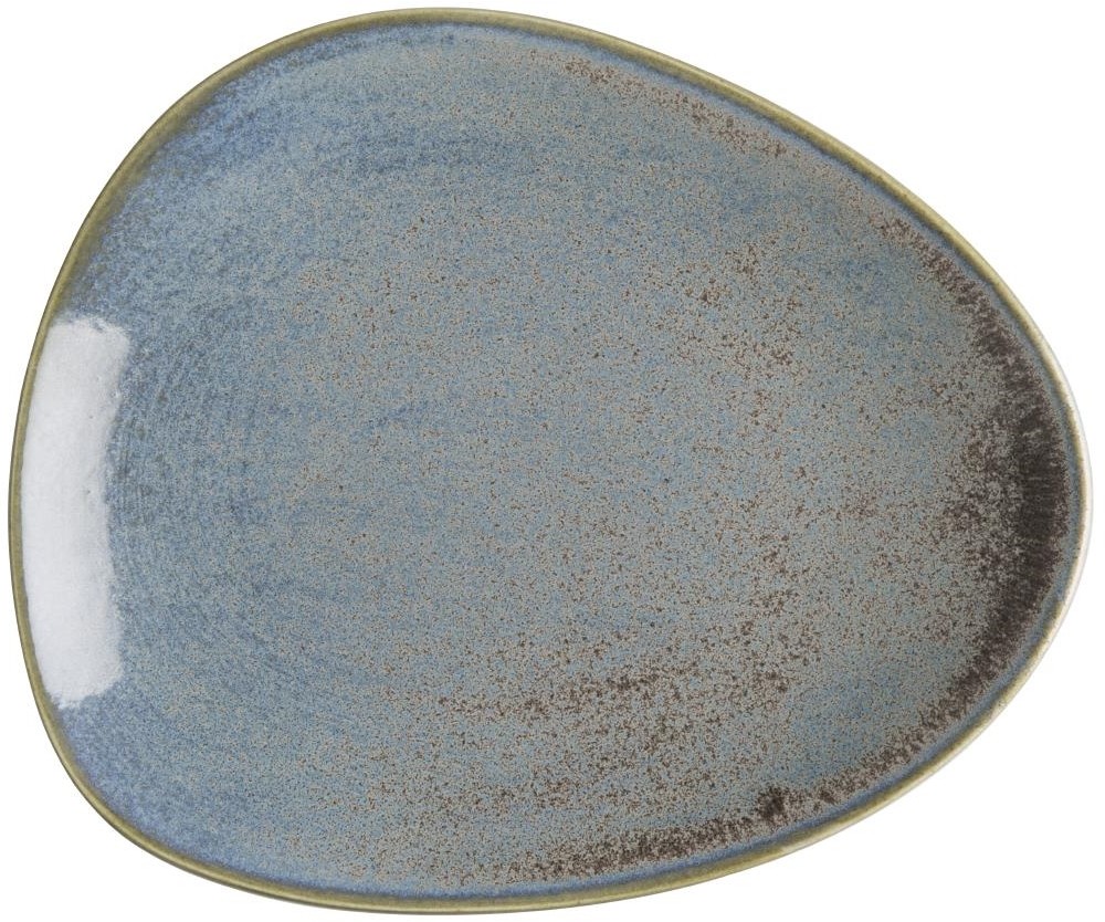  Olympia Assiettes triangulaires Ember Blue 308mm (lot de 4) 
