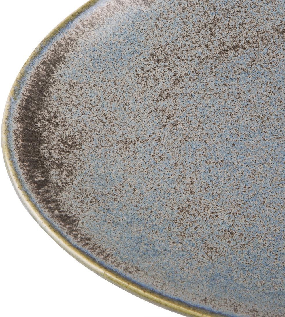  Olympia Assiettes triangulaires Ember Blue 190mm (lot de 6) 