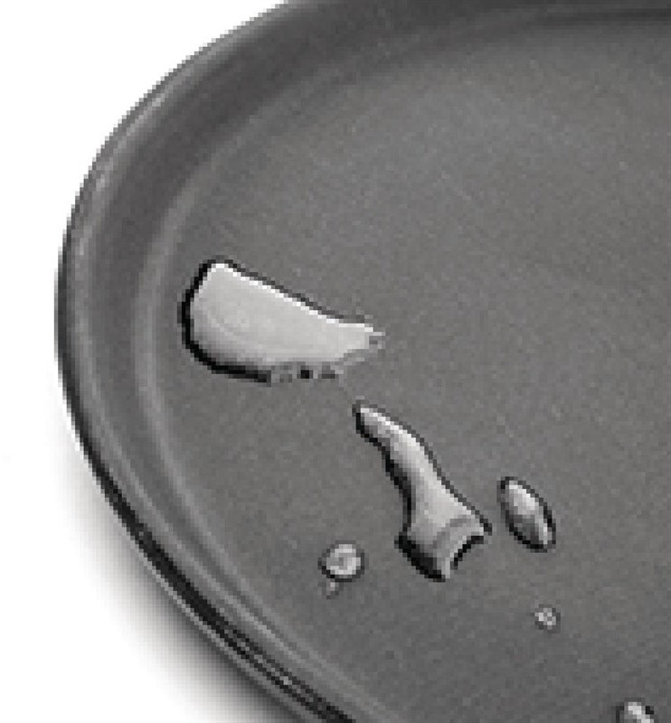  Kristallon Plateau antid&eacute;rapant en plastique rond noir 406mm 