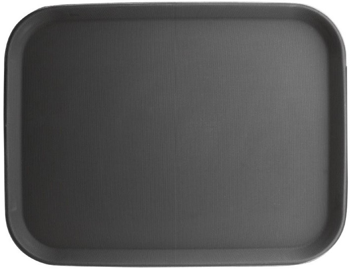  Kristallon Plateau antid&eacute;rapant en plastique rectangulaire 356 x 457mm 