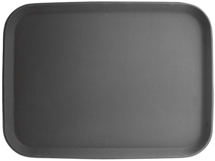  Kristallon Plateau antid&eacute;rapant en plastique rectangulaire 380 x 510mm 