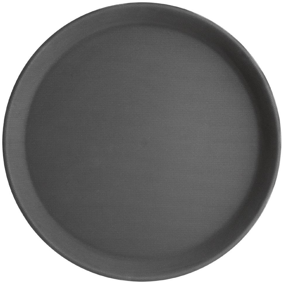  Olympia Lot de 6 plateaux ronds antid&eacute;rapants en polypropyl&egrave;ne Kristallon 