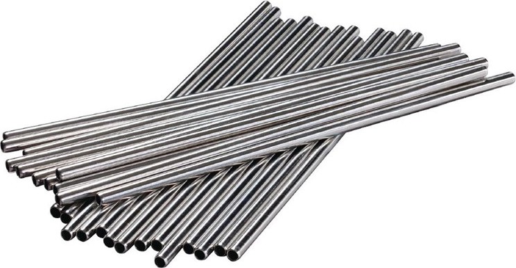  Gastronoble Pailles en inox Beaumont 215mm (lot de 25) 