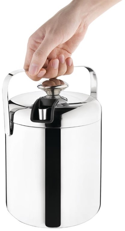  Olympia Seau &agrave; glace avec pince 1,23L 