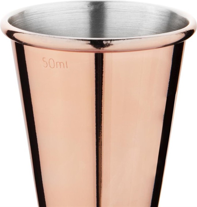  Olympia Mesure de bar conique cuivre 25/50ml 