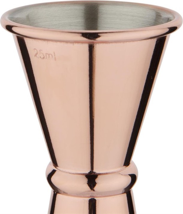  Olympia Mesure de bar conique cuivre 25/50ml 