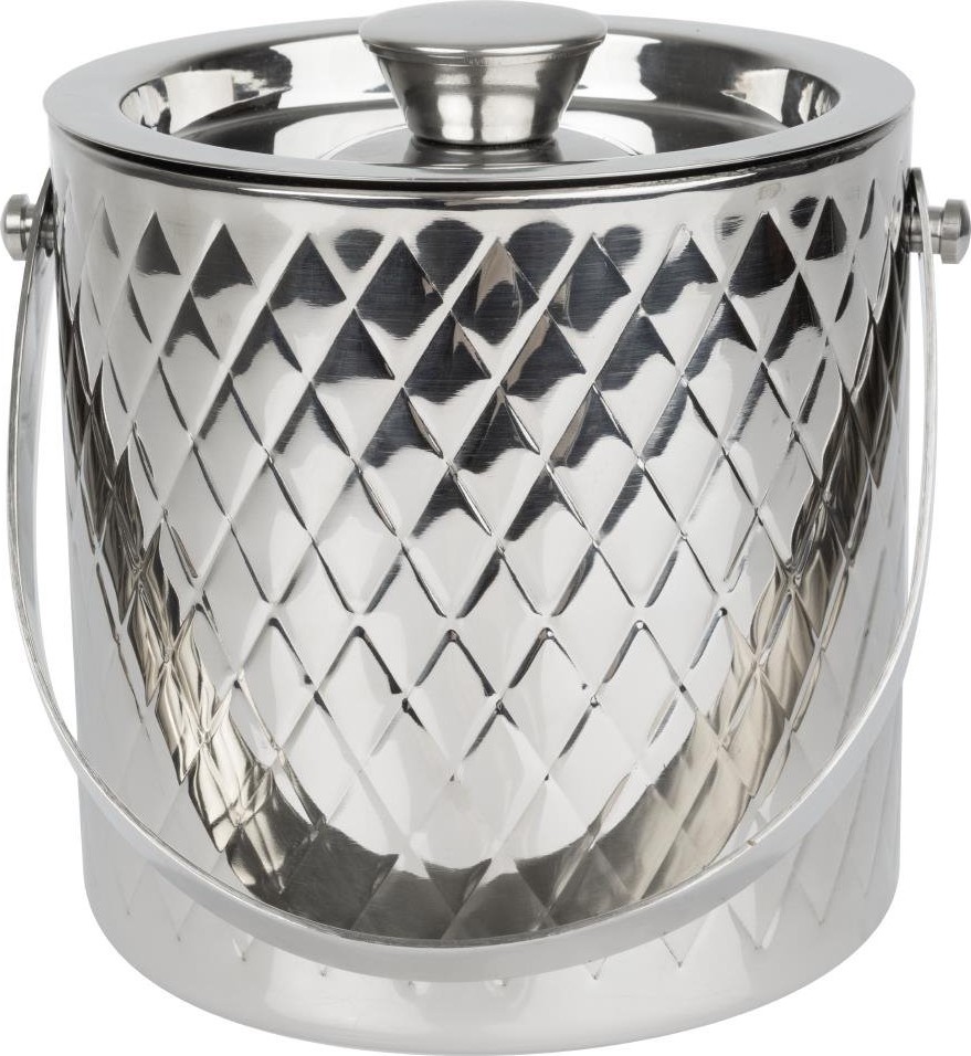  Olympia Seau &agrave; glace en inox double paroi Geo 2L 