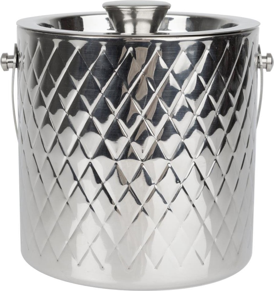  Olympia Seau &agrave; glace en inox double paroi Geo 2L 