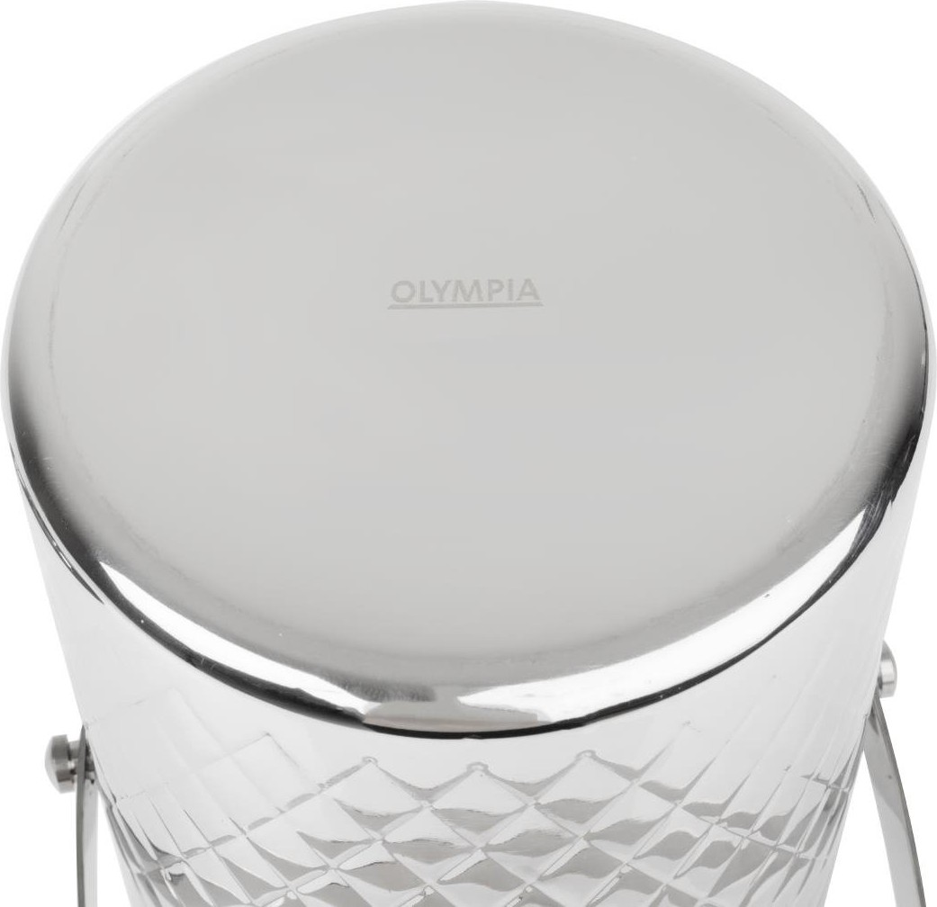  Olympia Seau &agrave; glace en inox double paroi Geo 2L 
