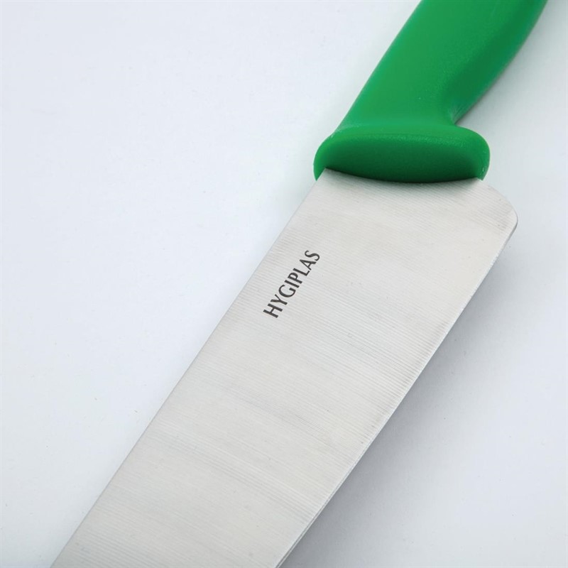  Hygiplas Couteau de cuisinier vert 255mm 