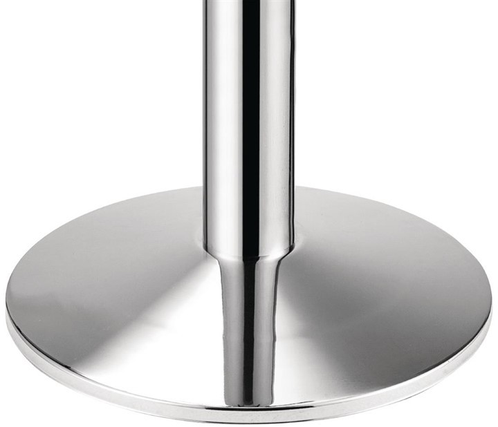  Bolero Pied de table rond chrom&eacute; Bolero 