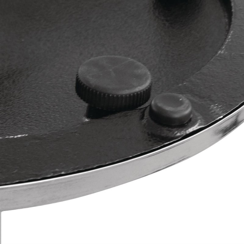  Bolero Pied de table rond chrom&eacute; Bolero 
