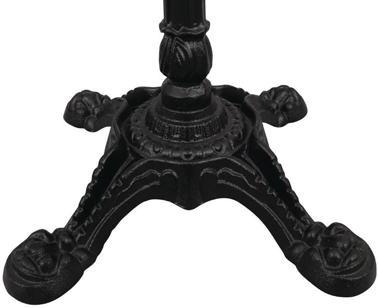  Bolero Pied de table d&eacute;cor&eacute; en fonte Bolero 