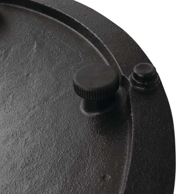  Bolero Pied de table en fonte rond 