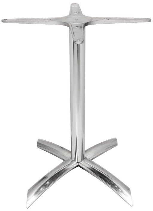 Bolero Pied de table &agrave; plateau basculant aluminium 