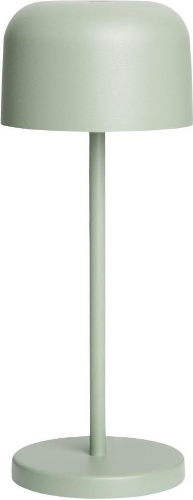  Olympia Lampe de table avec abat-jour rond Lucca verte 200mm 