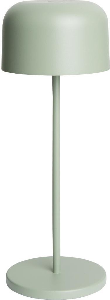  Olympia Lampe de table avec abat-jour rond Lucca verte 300mm 
