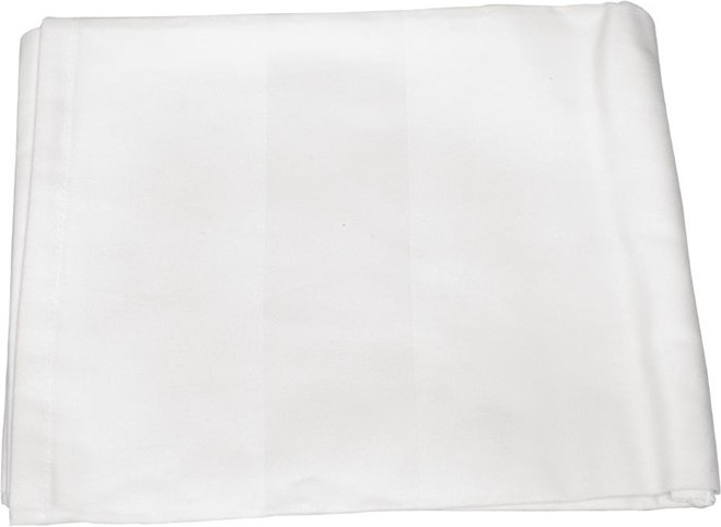  Mitre Luxury Nappe blanche bande de satin 910 x 910mm 