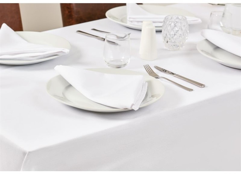  Mitre Essentials Nappe blanche Mitre Limetree 1350 x 1350 mm 