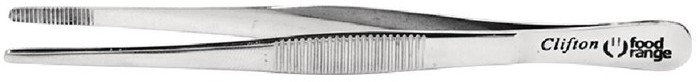 Gastronoble Micro pince inox embouts arrondis 160mm 
